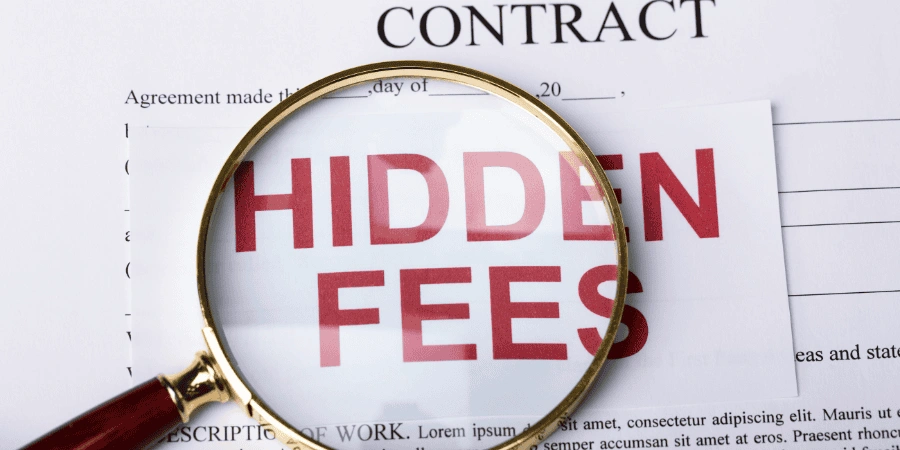 hidden fees