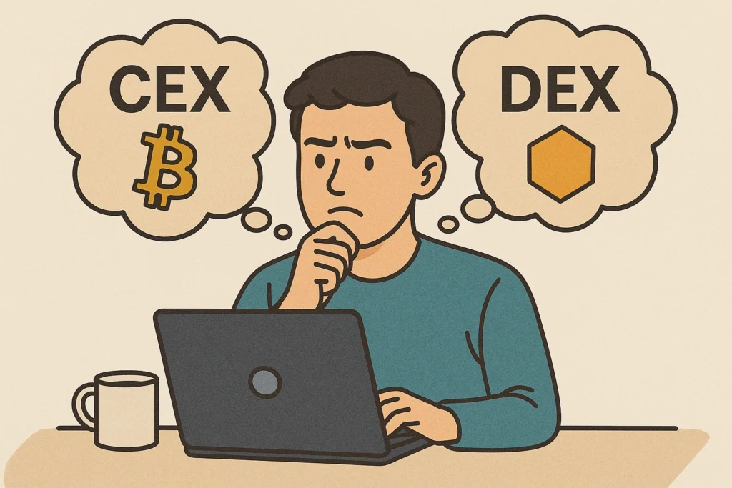 CEX vs DEX